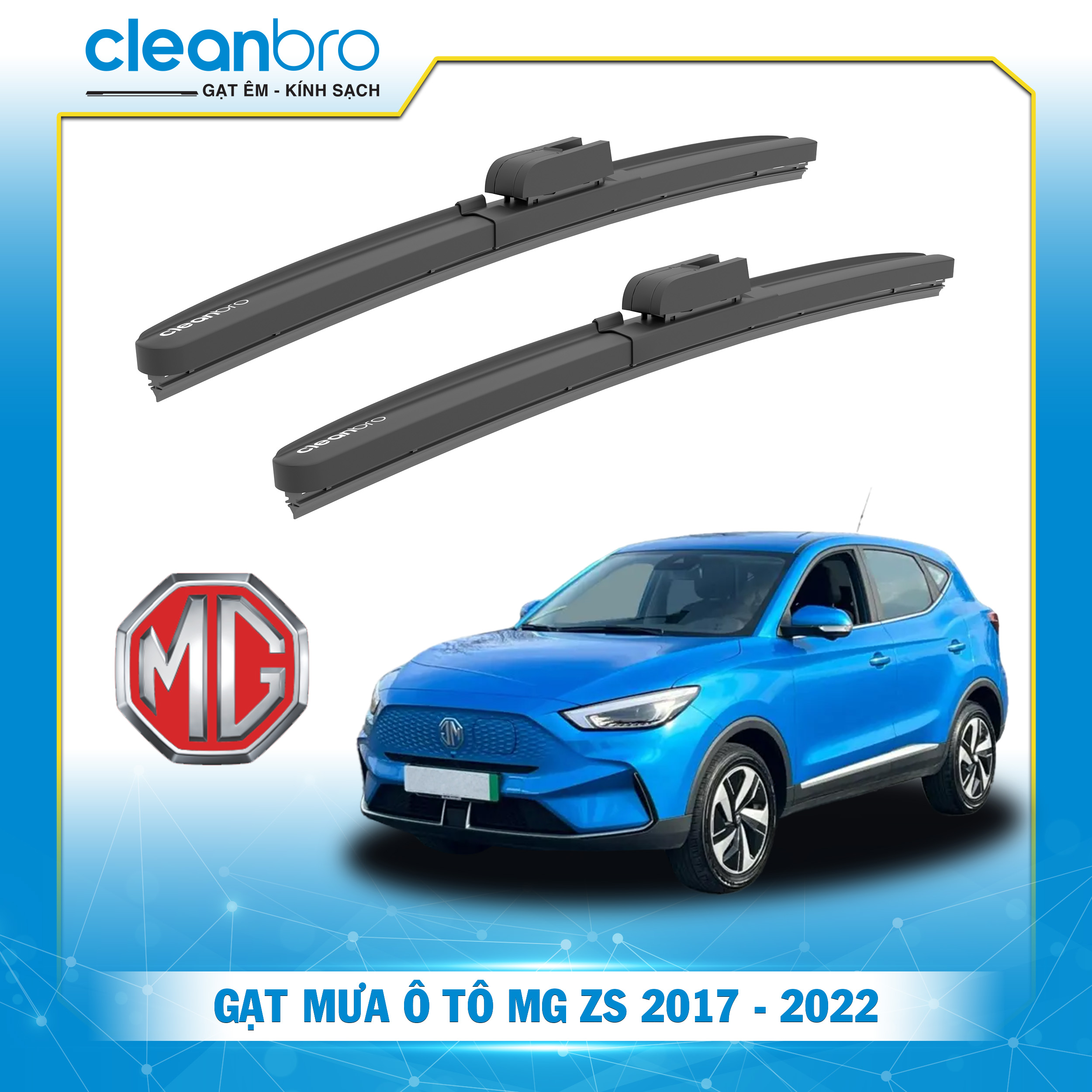 Gạt mưa ô tô hiệu ứng lá sen MG ZS [2017-2022]